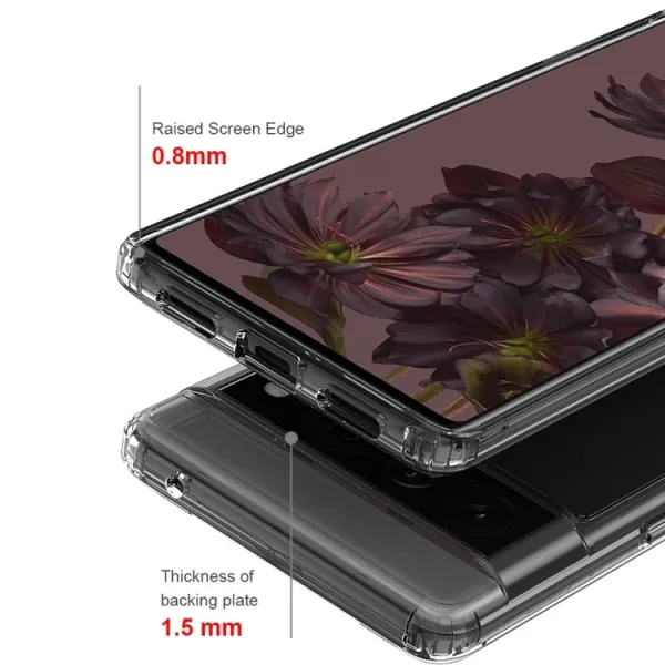 SHOCK Extra odolný kryt Google Pixel 7 Pro priehľadný