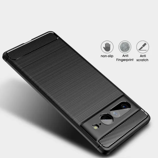 FLEXI TPU Kryt pre Google Pixel 7 Pro čierny