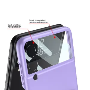 GKK ROLL Kryt s držiakom pre Samsung Galaxy Z Flip4 5G biely