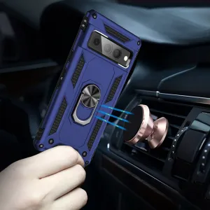 RING Obal s držiakom pre Google Pixel 7 Pro modrý