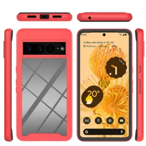 DUAL Obojstranný kryt pre Google Pixel 7 Pro červený
