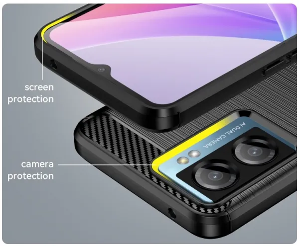 FLEXI TPU Kryt pre Oppo A57s modrý