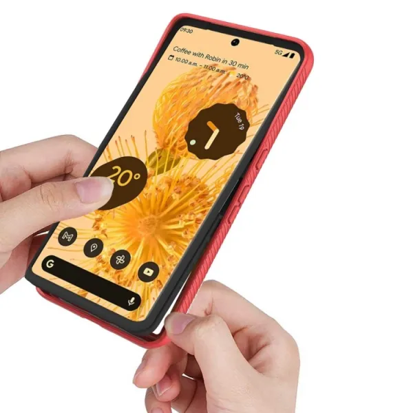 DUAL Obojstranný kryt pre Google Pixel 7 Pro červený