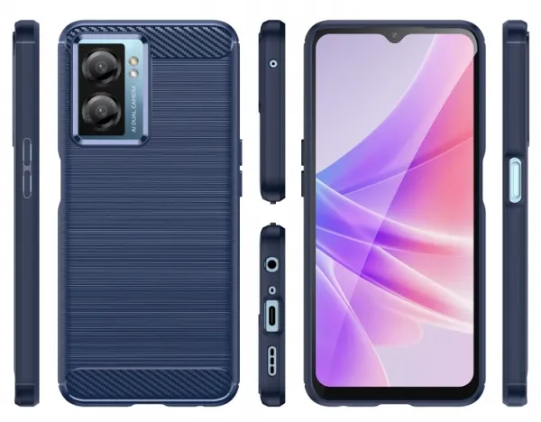 FLEXI TPU Kryt pre Oppo A57s modrý