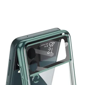 GKK PHANTOM Ochranný obal Samsung Galaxy Z Flip4 5G zelený
