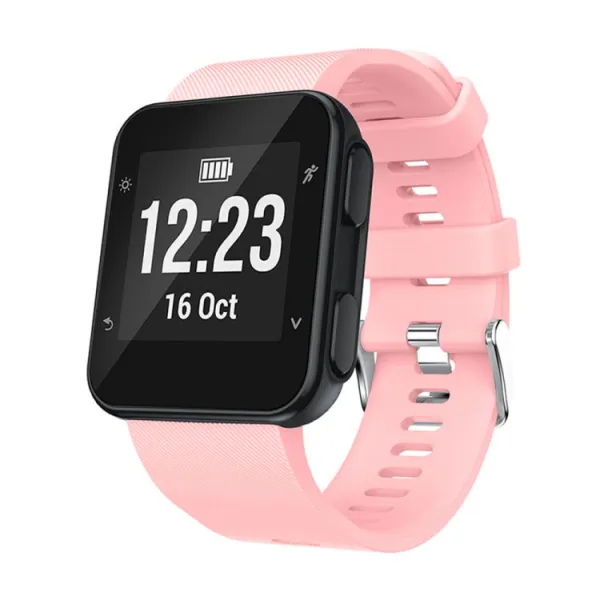 SILICONE Remienok pre Garmin Forerunner 35 ružový