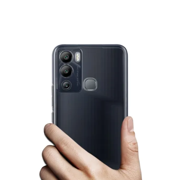 Silikónový kryt pre Infinix Hot 12i priehľadný