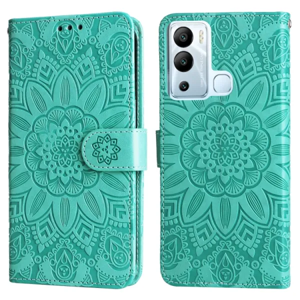ART MANDALA Peňaženkové puzdro Infinix Hot 12i modré