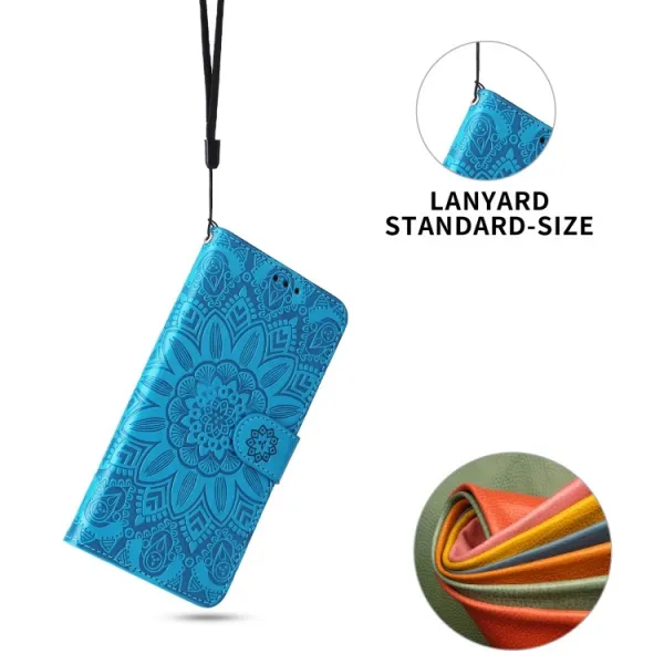 ART MANDALA Peňaženkové puzdro Infinix Hot 12i modré
