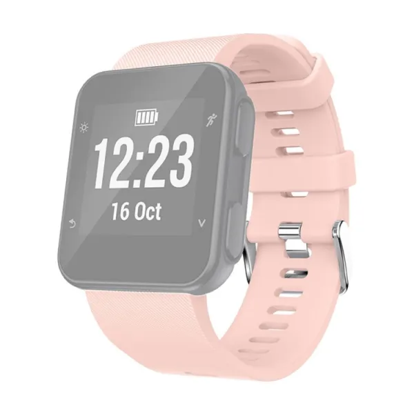 SILICONE Remienok pre Garmin Forerunner 35 ružový