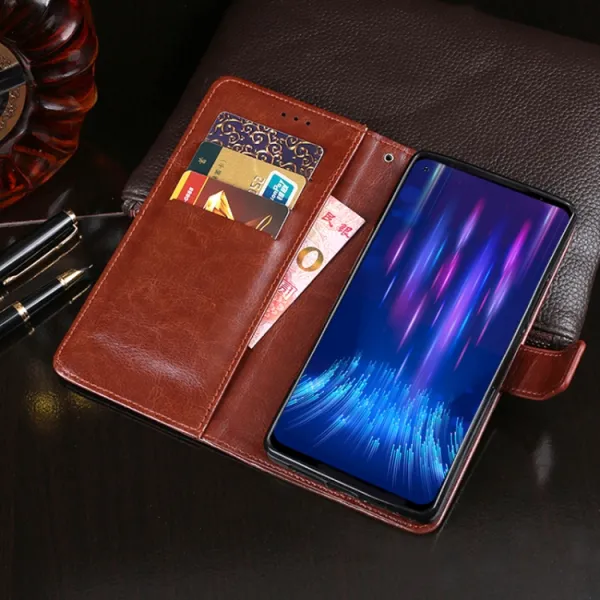 IDEWEI Peňaženkový kryt Doogee S97 Pro biely
