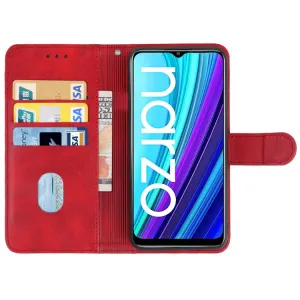 SMOOTH Peňaženkové puzdro pre Realme Narzo 30A červené
