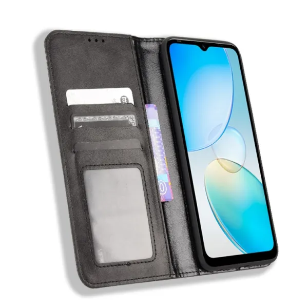 BUSINESS Peňaženkový kryt pre Infinix Hot 12i čierny