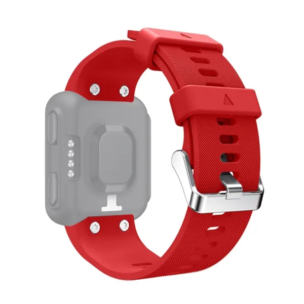 SILICONE Remienok pre Garmin Forerunner 35 červený