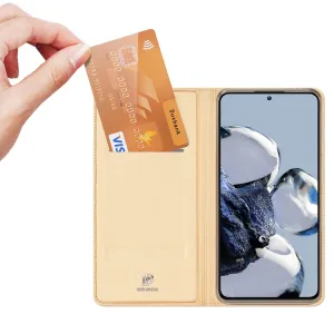 DUX Peňaženkový kryt Xiaomi 12T / 12T Pro zlatý