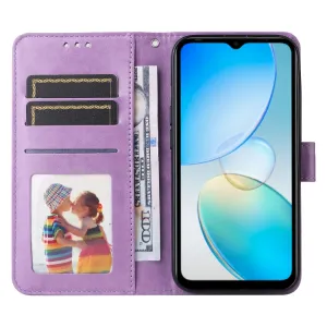 ART MANDALA Peňaženkové puzdro Infinix Hot 12i fialové