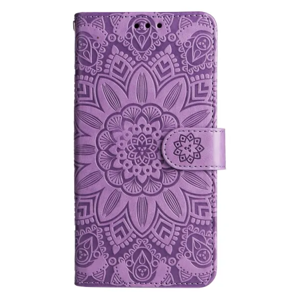 ART MANDALA Peňaženkové puzdro Infinix Hot 12i fialové