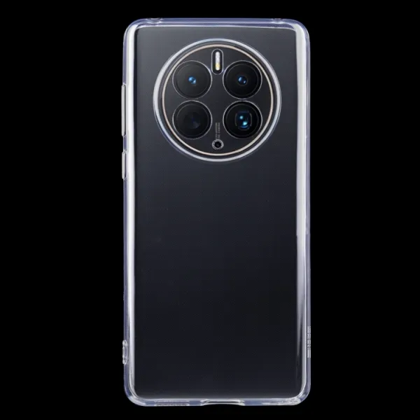 Silikónový kryt pre Huawei Mate 50 Pro priehľadný