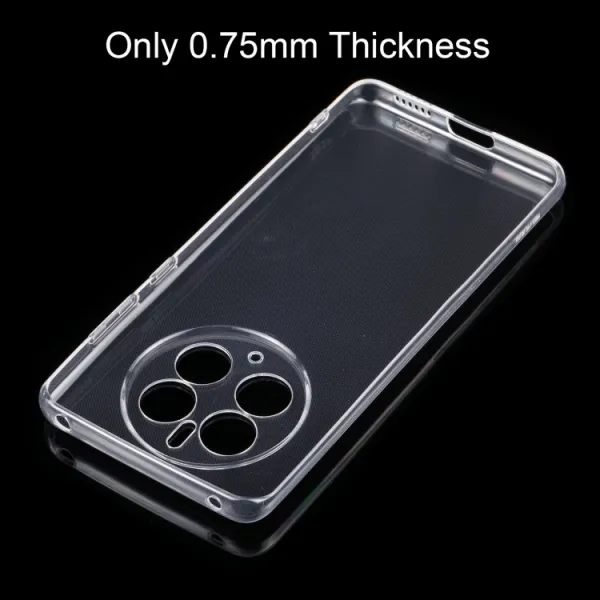 Silikónový kryt pre Huawei Mate 50 Pro priehľadný