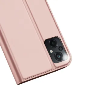 DUX Peňaženkový kryt Xiaomi Poco M5 ružový