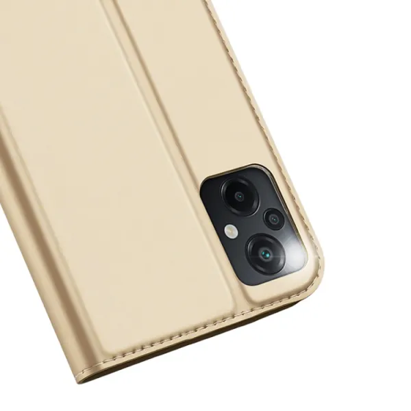 DUX Peňaženkový kryt Xiaomi Poco M5 zlatý