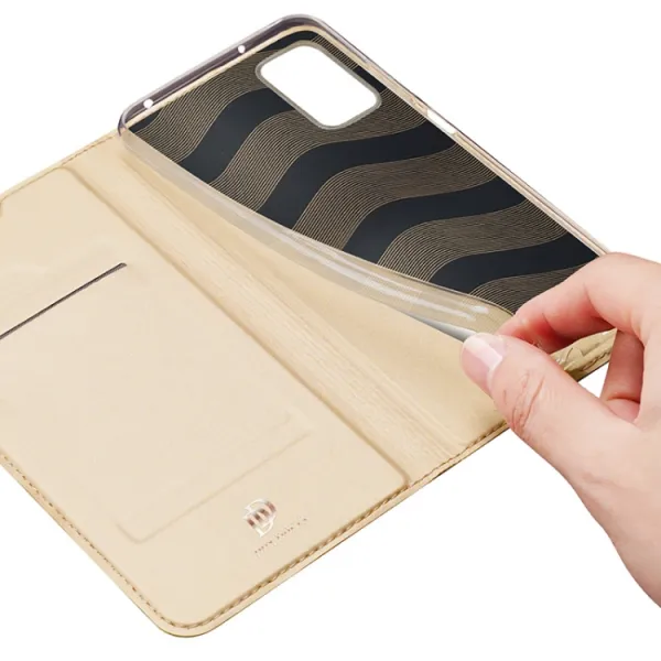 DUX Peňaženkový kryt Xiaomi Poco M5 zlatý