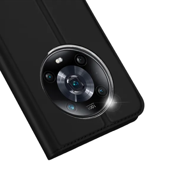 DUX Peňaženkový kryt Honor Magic4 Pro 5G čierny