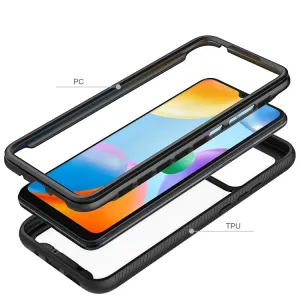 DUAL Obojstranný kryt pre Xiaomi Redmi 10C tmavomodrý