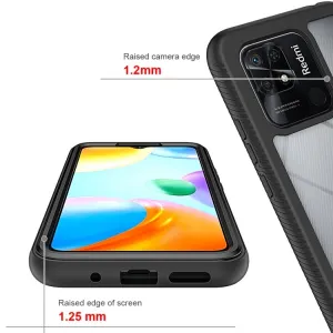DUAL Obojstranný kryt pre Xiaomi Redmi 10C tmavomodrý