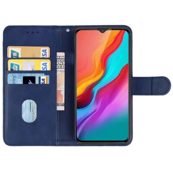SMOOTH Peňaženkové puzdro pre Infinix Hot 12i modré