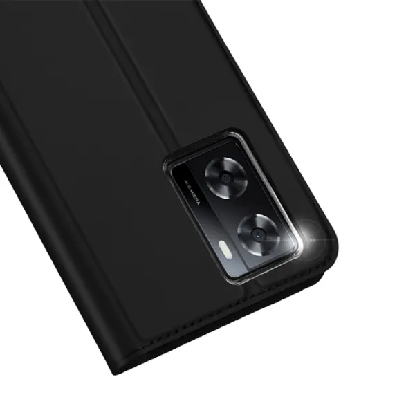 DUX Peňaženkový kryt Oppo A57s čierny