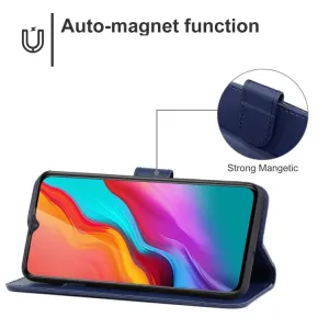 SMOOTH Peňaženkové puzdro pre Infinix Hot 12i modré