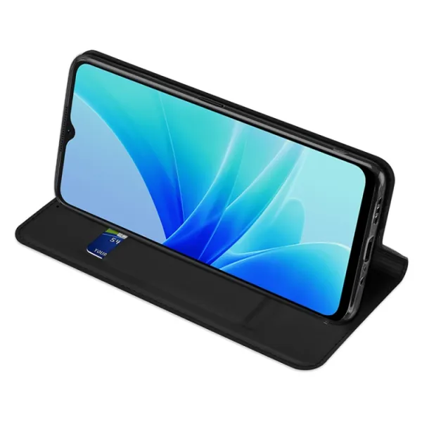DUX Peňaženkový kryt Oppo A57s čierny