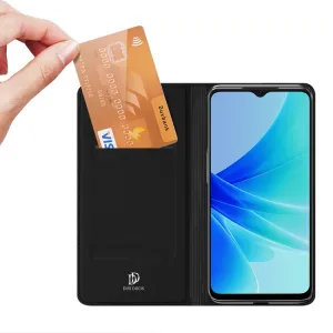 DUX Peňaženkový kryt Oppo A57s čierny