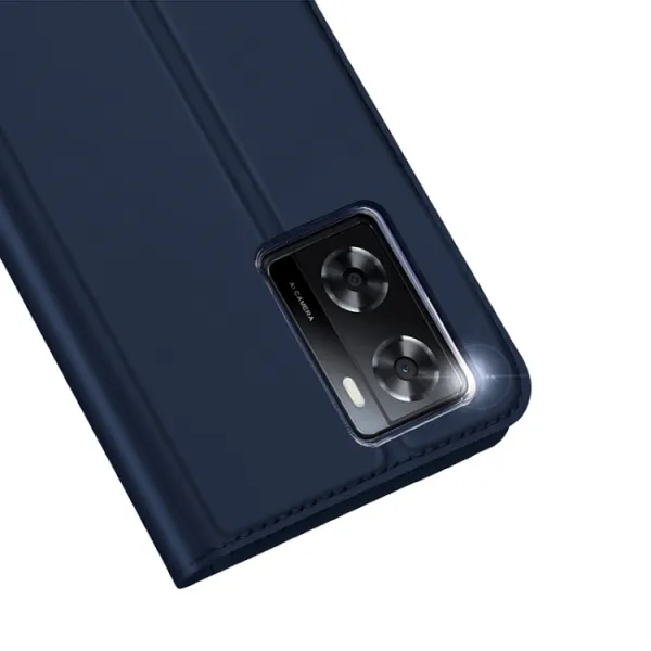 DUX Peňaženkový kryt Oppo A57s modrý
