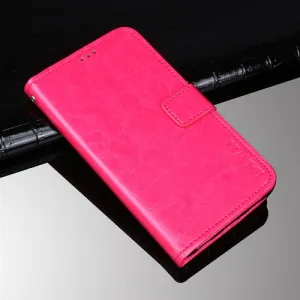 IDEWEI Peňaženkový kryt Doogee S97 Pro ružový