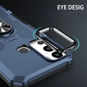 EXTRA RING Obal s držiakom pre Infinix Hot 12i modrý