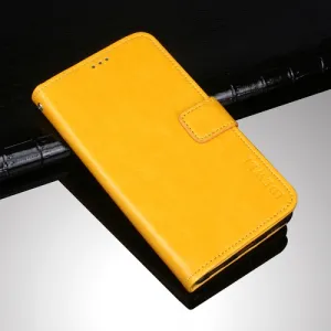 IDEWEI Peňaženkový kryt Doogee S97 Pro žltý