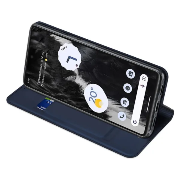 DUX Peňaženkový kryt Google Pixel 7 Pro modrý