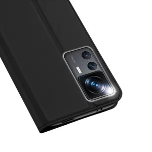 DUX Peňaženkový kryt Xiaomi 12T / 12T Pro čierny