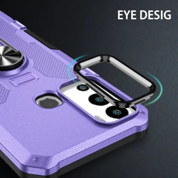 EXTRA RING Obal s držiakom pre Infinix Hot 12i fialový