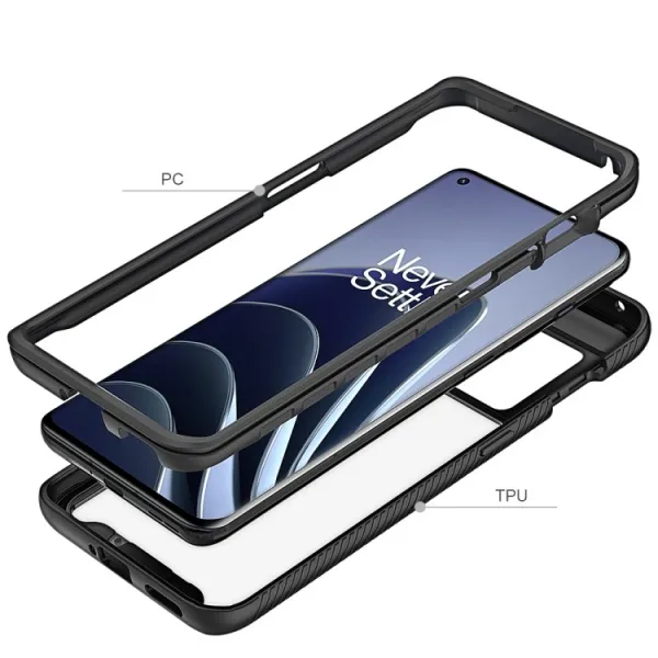 DUAL Obojstranný kryt pre OnePlus 10 Pro 5G červený