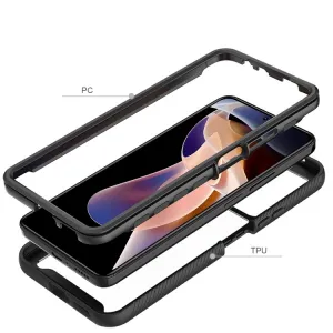DUAL Obojstranný kryt pre Xiaomi Redmi Note 11 Pro+ 5G červený