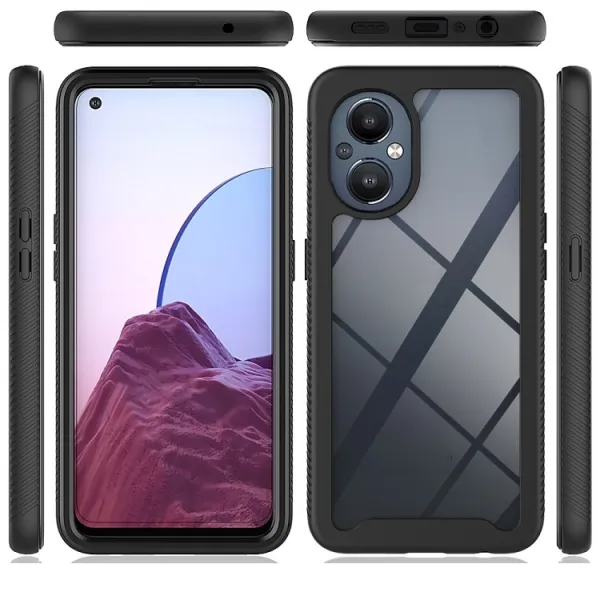 DUAL Obojstranný kryt pre OnePlus Nord N20 5G čierny