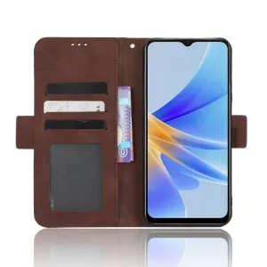 SLOT Peňaženkový obal pre Oppo A17 hnedý