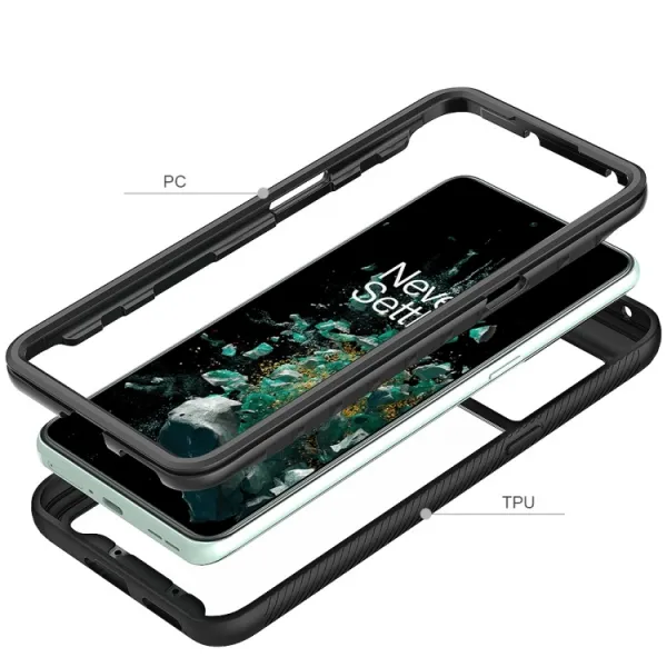 DUAL Obojstranný kryt pre OnePlus 10T 5G tmavomodrý