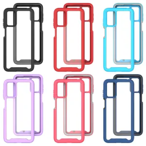 DUAL Obojstranný kryt pre Motorola Moto G42 tmavomodrý