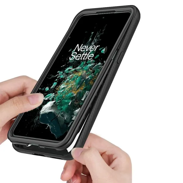 DUAL Obojstranný kryt pre OnePlus 10T 5G tmavomodrý