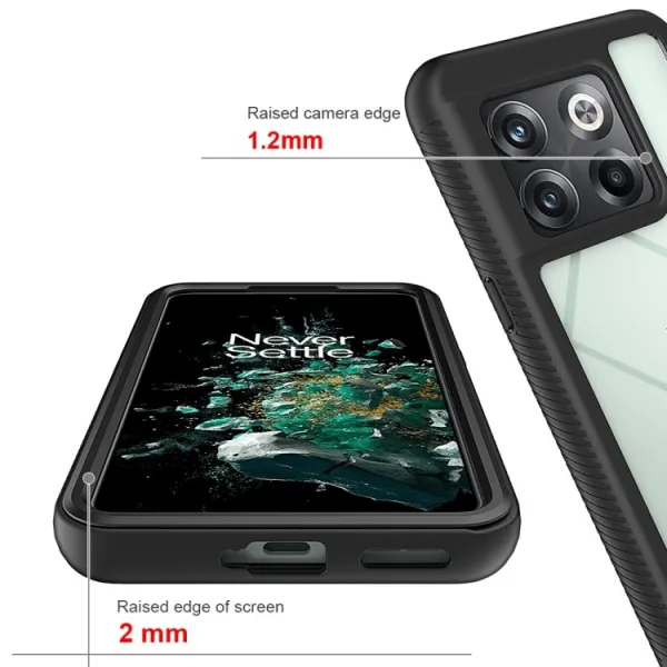 DUAL Obojstranný kryt pre OnePlus 10T 5G tmavomodrý