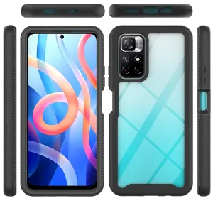 DUAL Obojstranný kryt pre Xiaomi Poco M4 Pro 5G / Redmi Note 11S 5G tmavomodrý